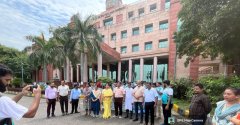 अंतरराष्ट्रीय सांकेतिक भाषा दिवस के अवसर पर जागरूकता रैली एवं मूक अभिनय कार्यक्रम आयोजित