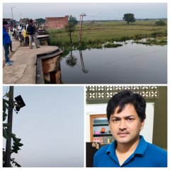 दोस्तपुर शाही पुल से नदी में गिरे विजय ठठेरा, 48 घंटे बाद भी सुराग नहीं; बारिश के बीच तलाश जारी