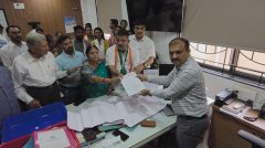 नवसारी में 6 महीने से पानी की किल्लत, कांग्रेस का महापालिका में हल्ला बोल